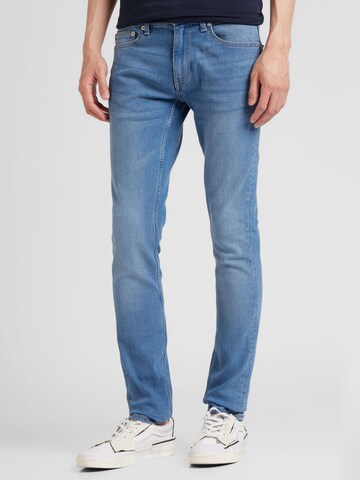 Only & Sons Скинни Джинсы 'ONSWARP' в Синий: спереди