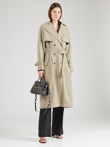 Cappotto di mezza stagione 'AMIRA' di GUESS in verde: frontale