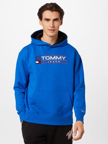 Tommy Jeans Sweatshirt 'Modern Sport' in Blue: front