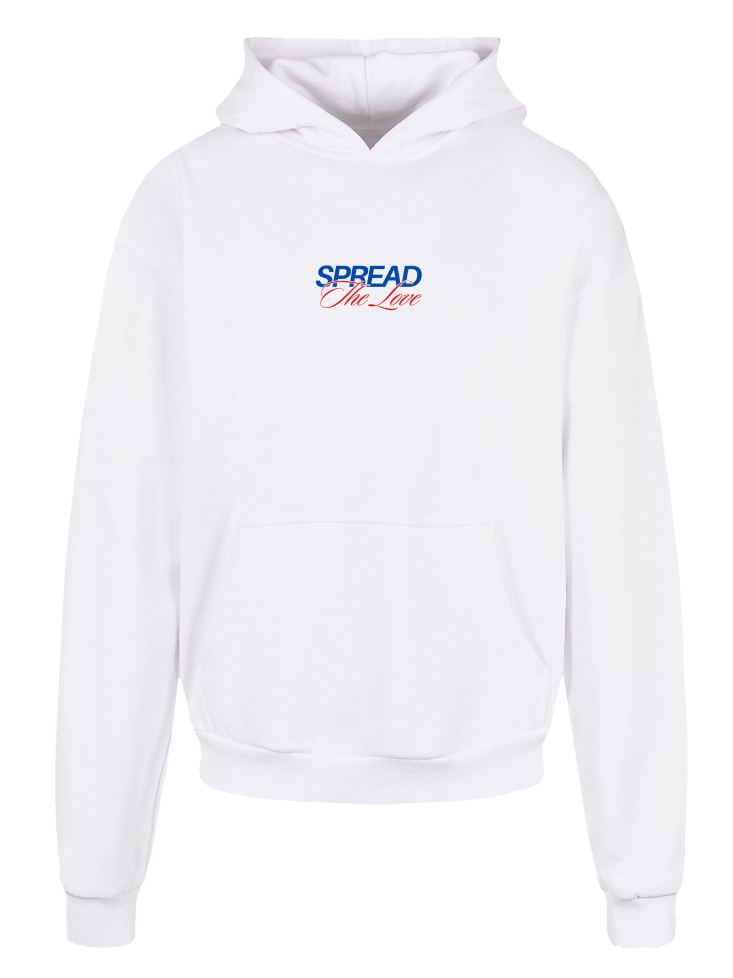 F4NT4STIC Sweatshirt 'Spread The Love Valentinstag' in White: front
