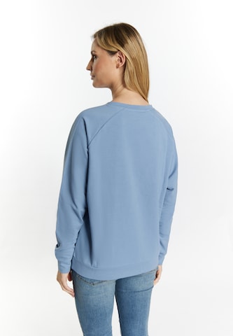 usha BLUE LABELSweater majica 'Fenia' - plava boja