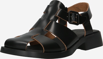 CAMPER Sandals in Black: front