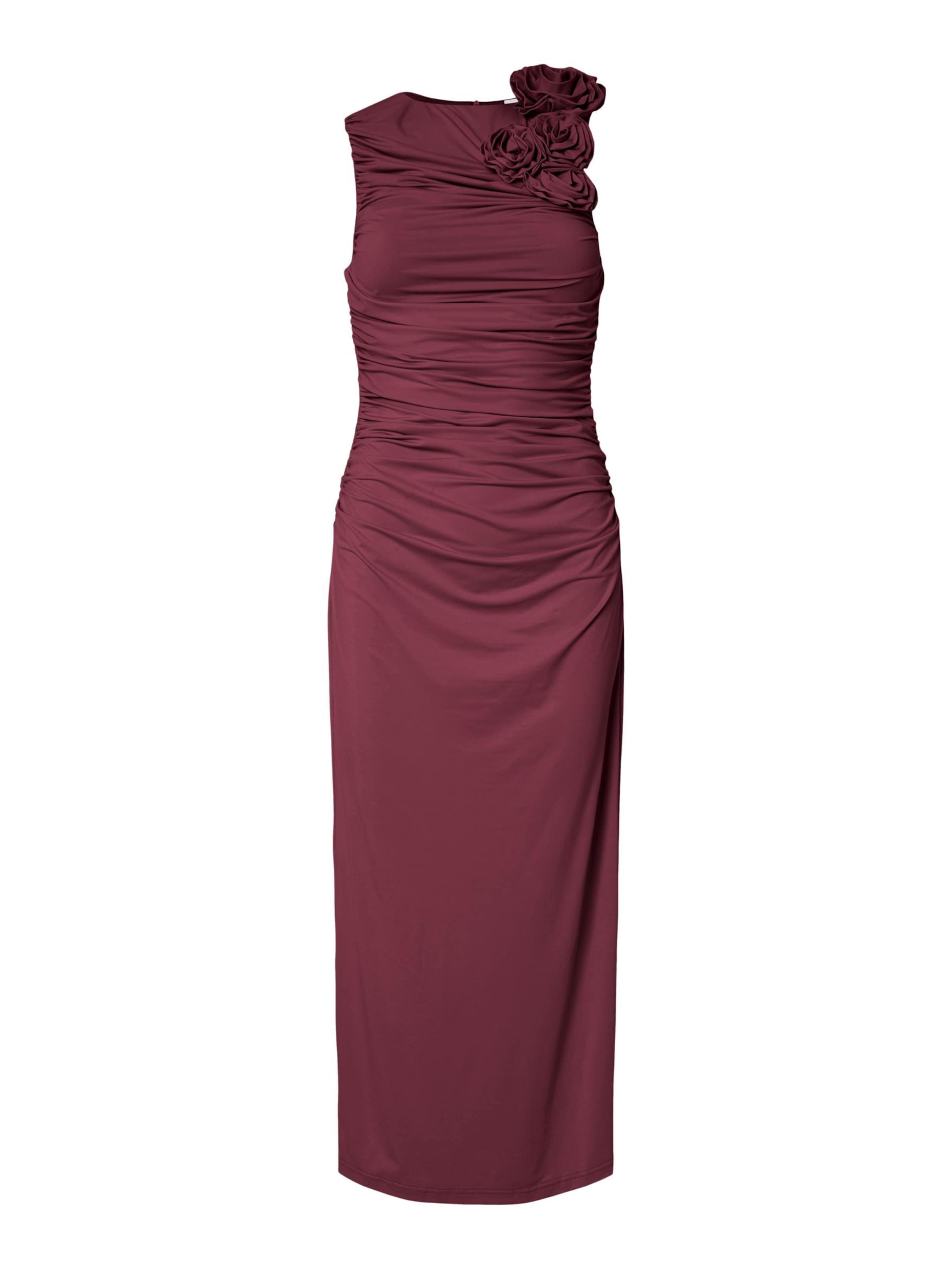 YAS Jurk 'YASDona' in Rood: voorkant