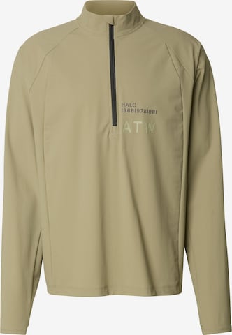 T-Shirt HALO en vert : devant