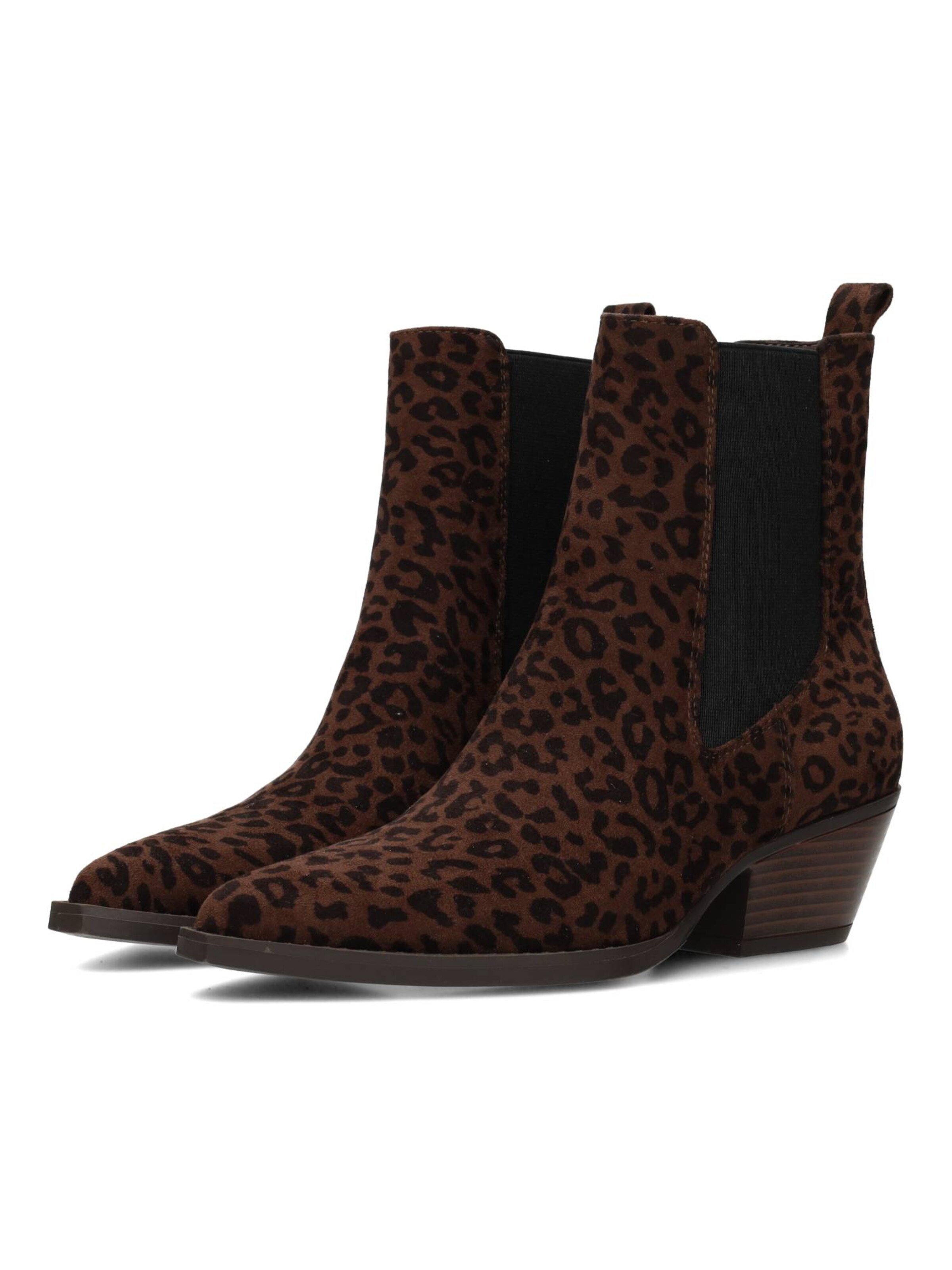 Chelsea Boots 'CARMEN' POSH by Poelman en marron