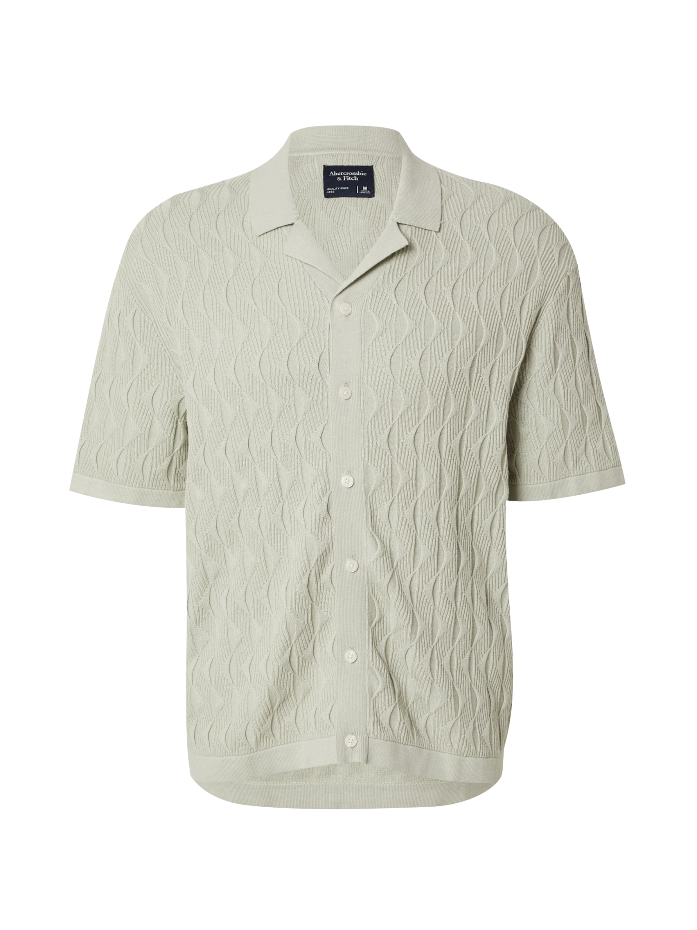 Abercrombie & Fitch Kofta i grå: framsida