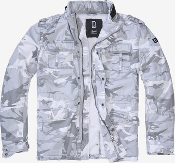 Brandit Between-season jacket 'Britannia' in Grey: front