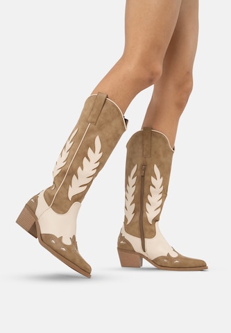 Salinyang Cowboylaarzen in Groen