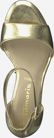 TAMARIS Remienkové sandále - Zlatá