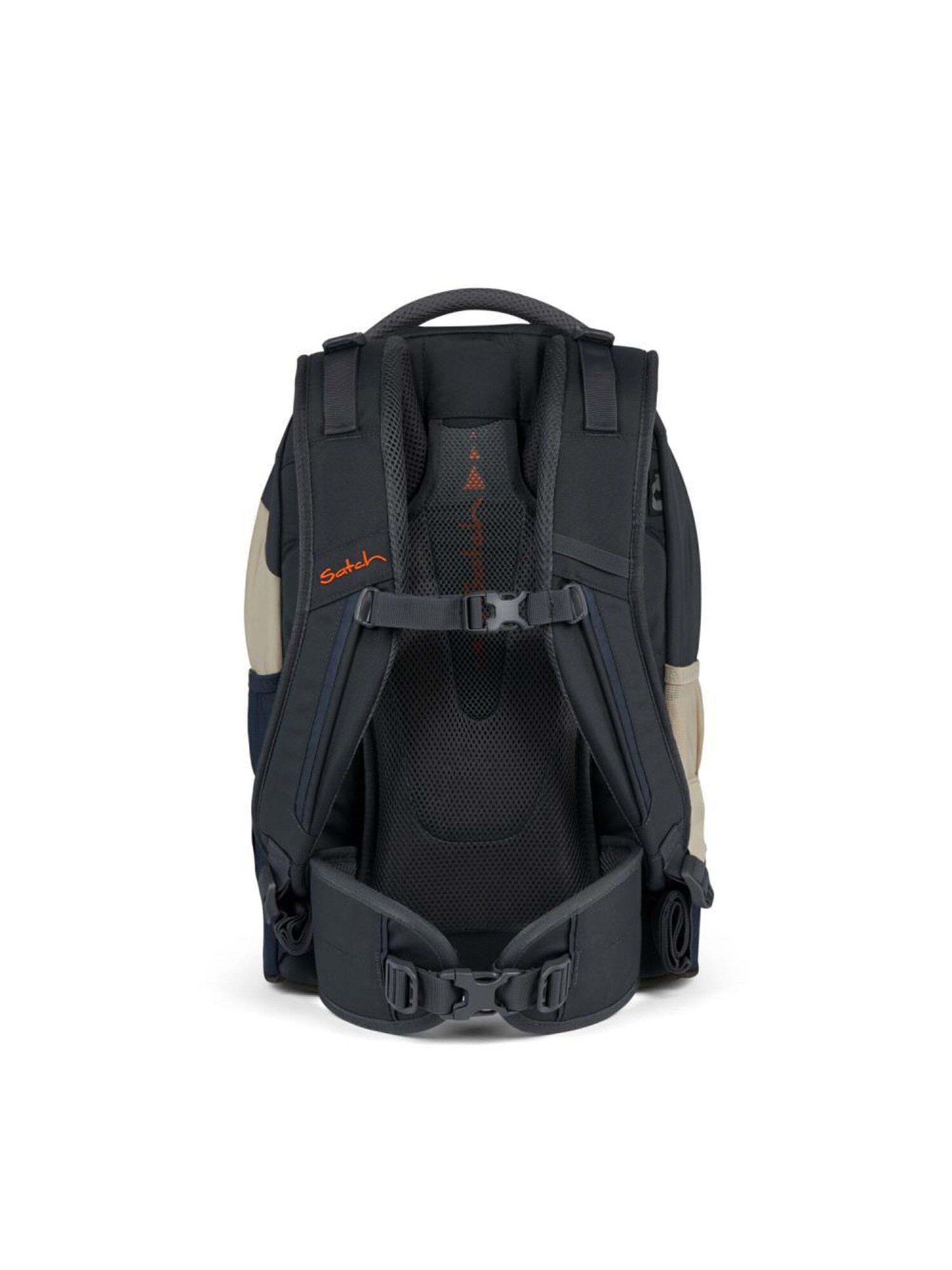 Satch Rucksack 'NOW OR NEVER'‌‌‌‌‌ in Schwarz