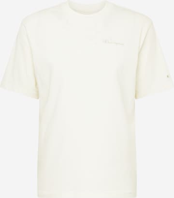 T-Shirt Champion Authentic Athletic Apparel en blanc : devant