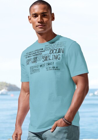 JOHN DEVIN Shirt in Blue: front