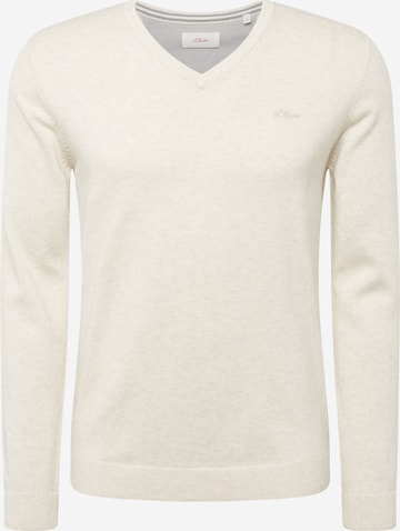 s.Oliver - Jersey en beige: frente