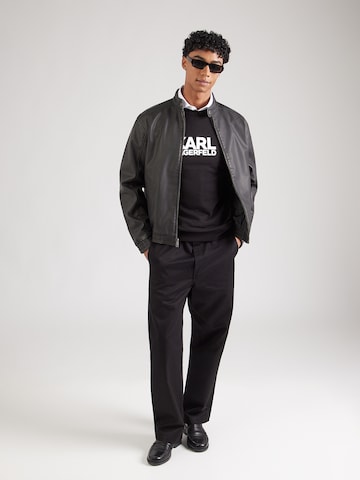 Sweat-shirt Karl Lagerfeld en noir