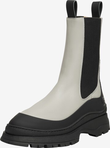 N91 Chelsea Boots 'W CB' in Grey: front