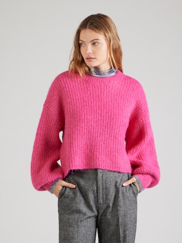 co'couture Pulover 'Coralie' | roza barva: sprednja stran