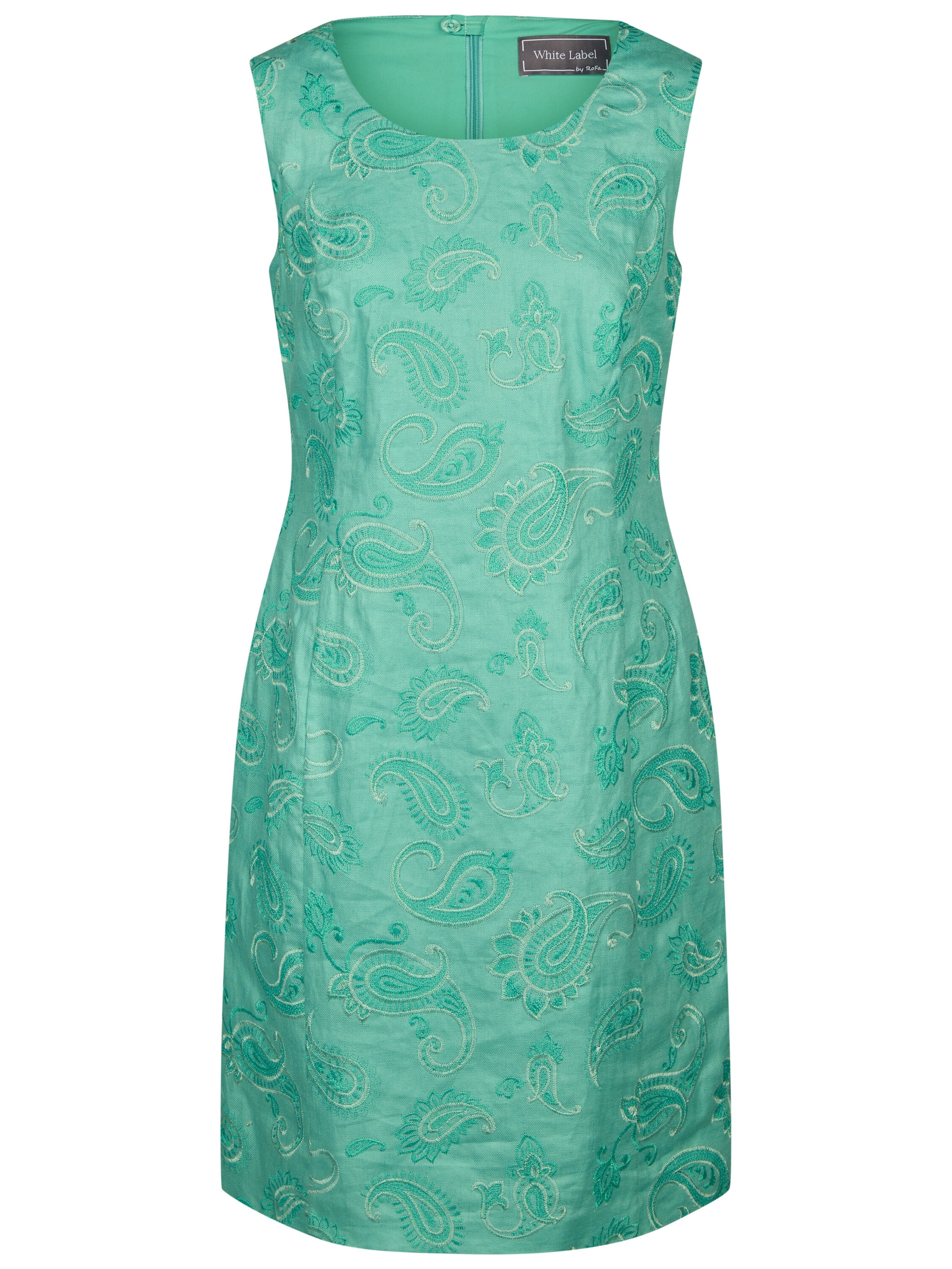 Robe fourreau White Label en vert : devant