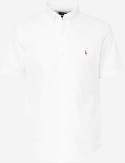 Polo Ralph Lauren Button Up Shirt in Navy / Brown / White, Item view