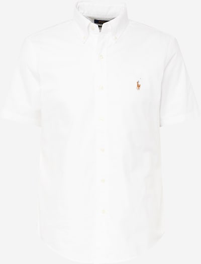 Polo Ralph Lauren Button Up Shirt in Navy / Brown / White, Item view