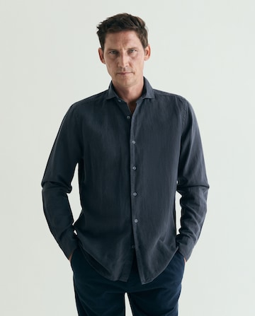 Coupe regular Chemise ' ' Scalpers en bleu
