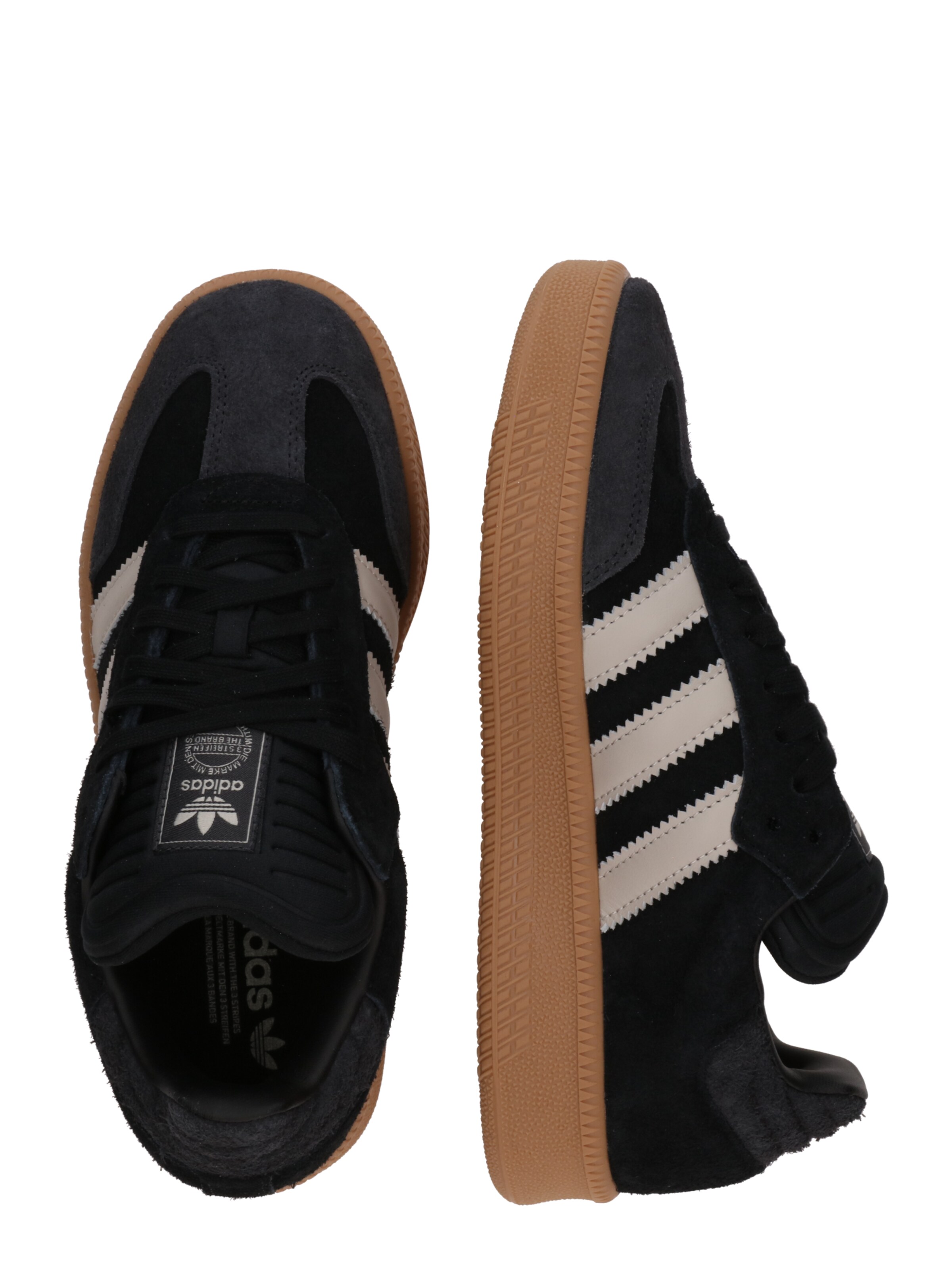 Baskets basses 'SAMBA' ADIDAS ORIGINALS en noir