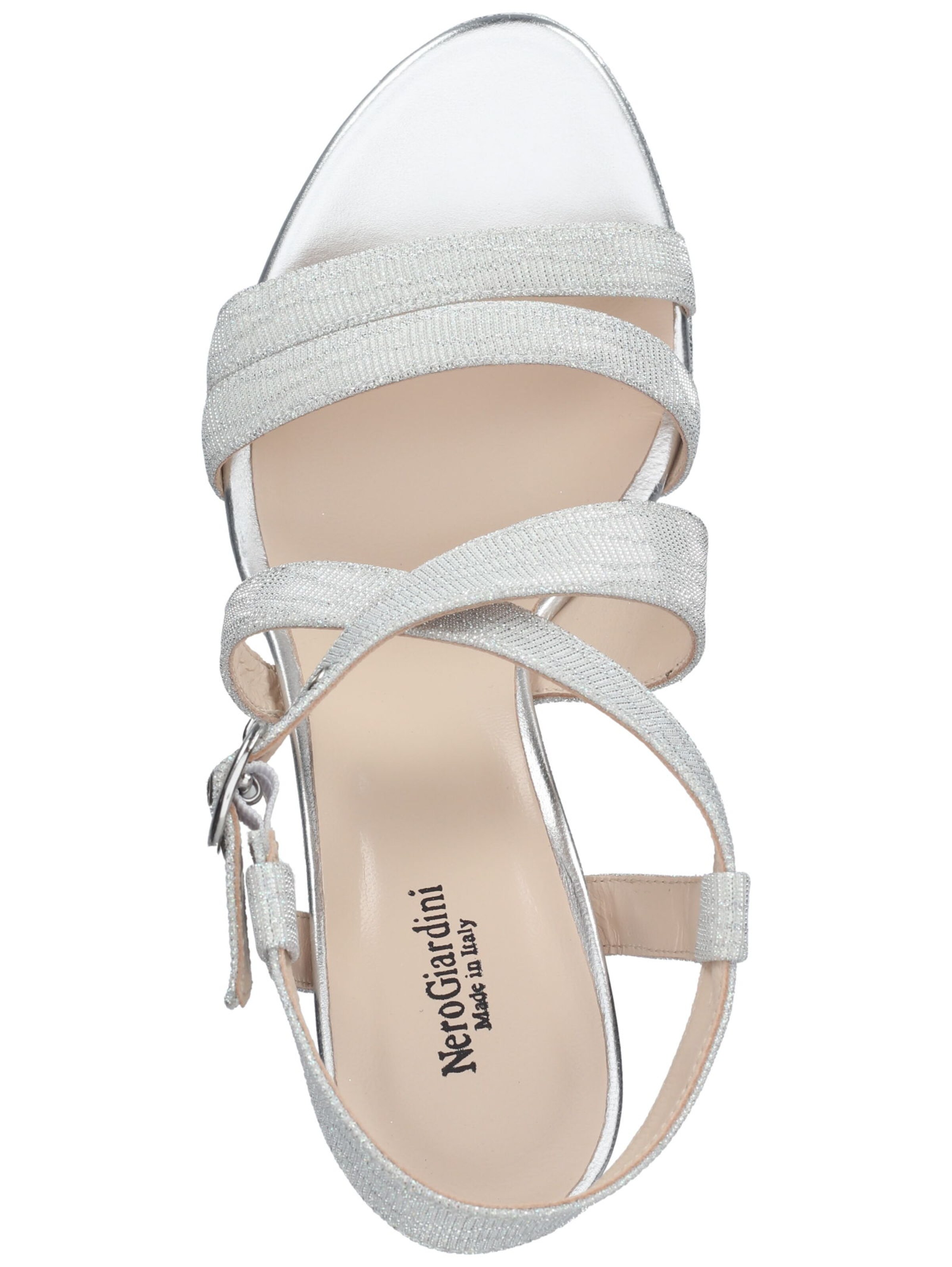 Nero Giardini Sandale in Silber