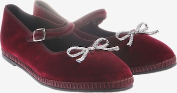 Giambattista Valli Halbschuhe 40,5 in Rot: Vorderseite