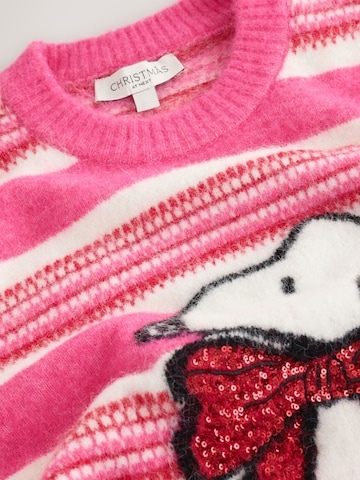 Next Pulover 'Christmas' | roza barva