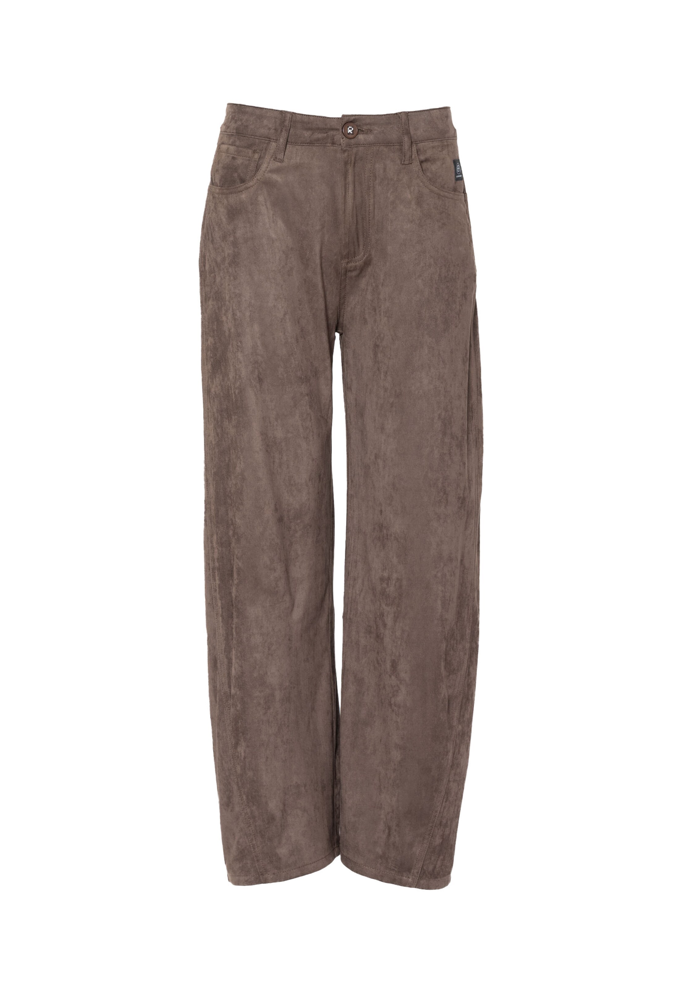 Elias Rumelis Loosefit Hose 'Noralie' in Grau: Vorderseite