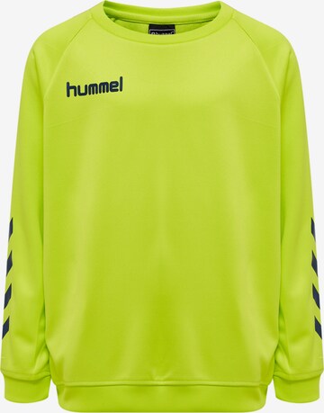 Hummel Sportief sweatshirt in Groen: voorkant