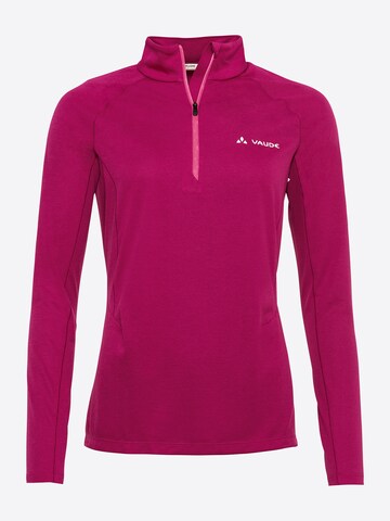 VAUDE Athletic Sweater 'Larice Light II' in Pink