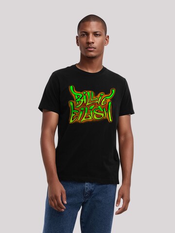 T-Shirt F4NT4STIC en noir : devant
