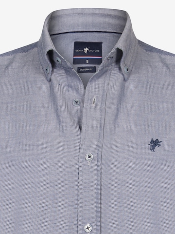 DENIM CULTURE - Ajuste regular Camisa 'Fedro' en azul