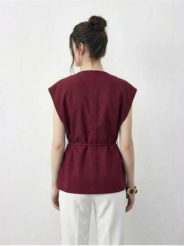 Bianco Lucci Weste 'Westen'‌‌ in Rot