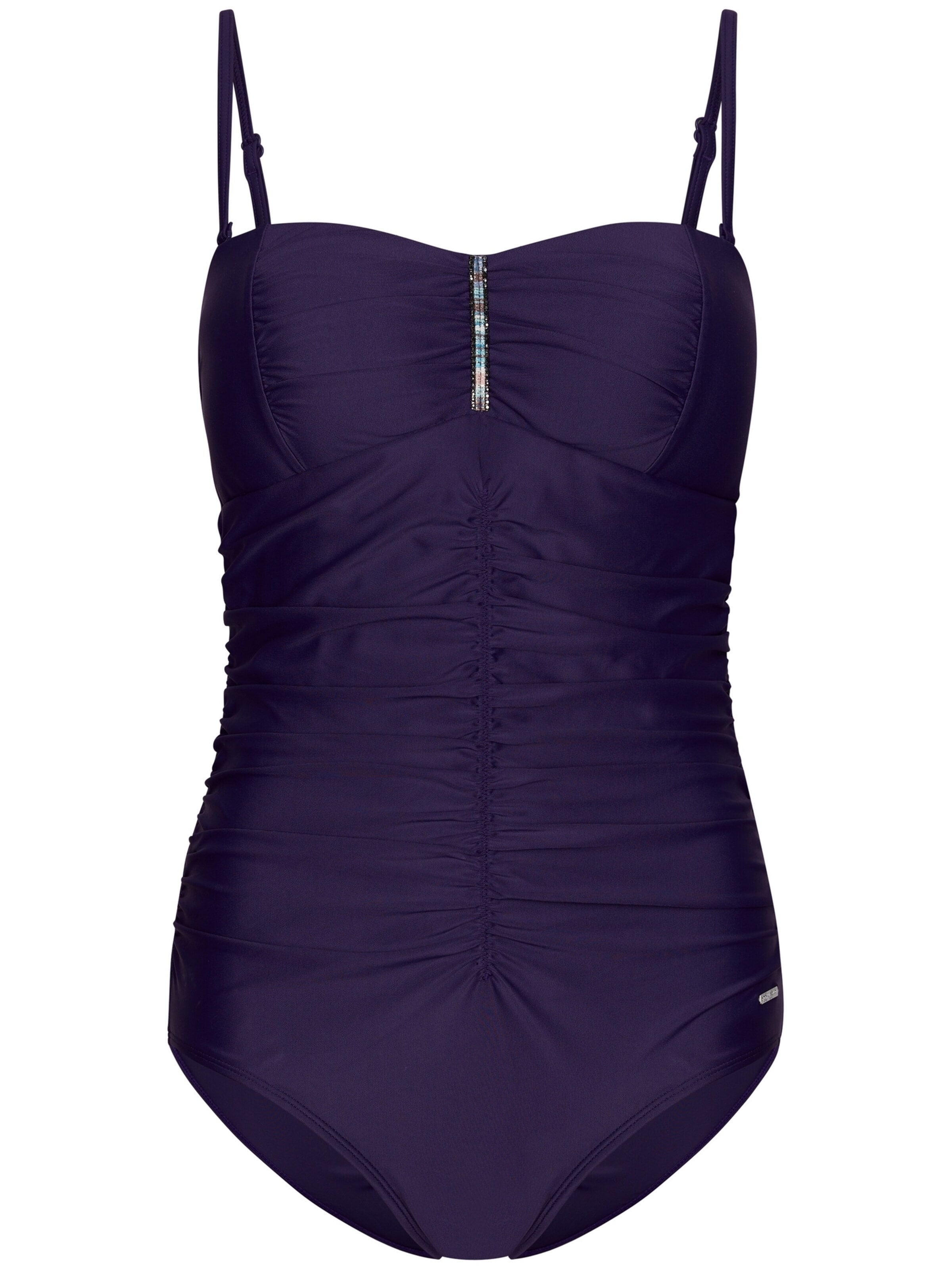 Pastunette Shaping-badpak 'Bandeau swimsuit' in S in de kleur Donkerblauw, Productweergave