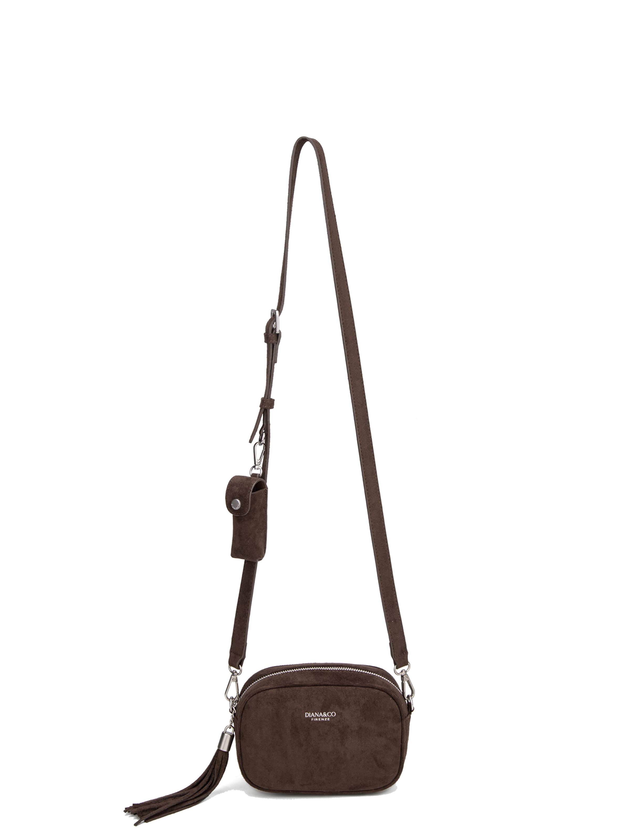 Borsa a tracolla di Diana&Co. in marrone