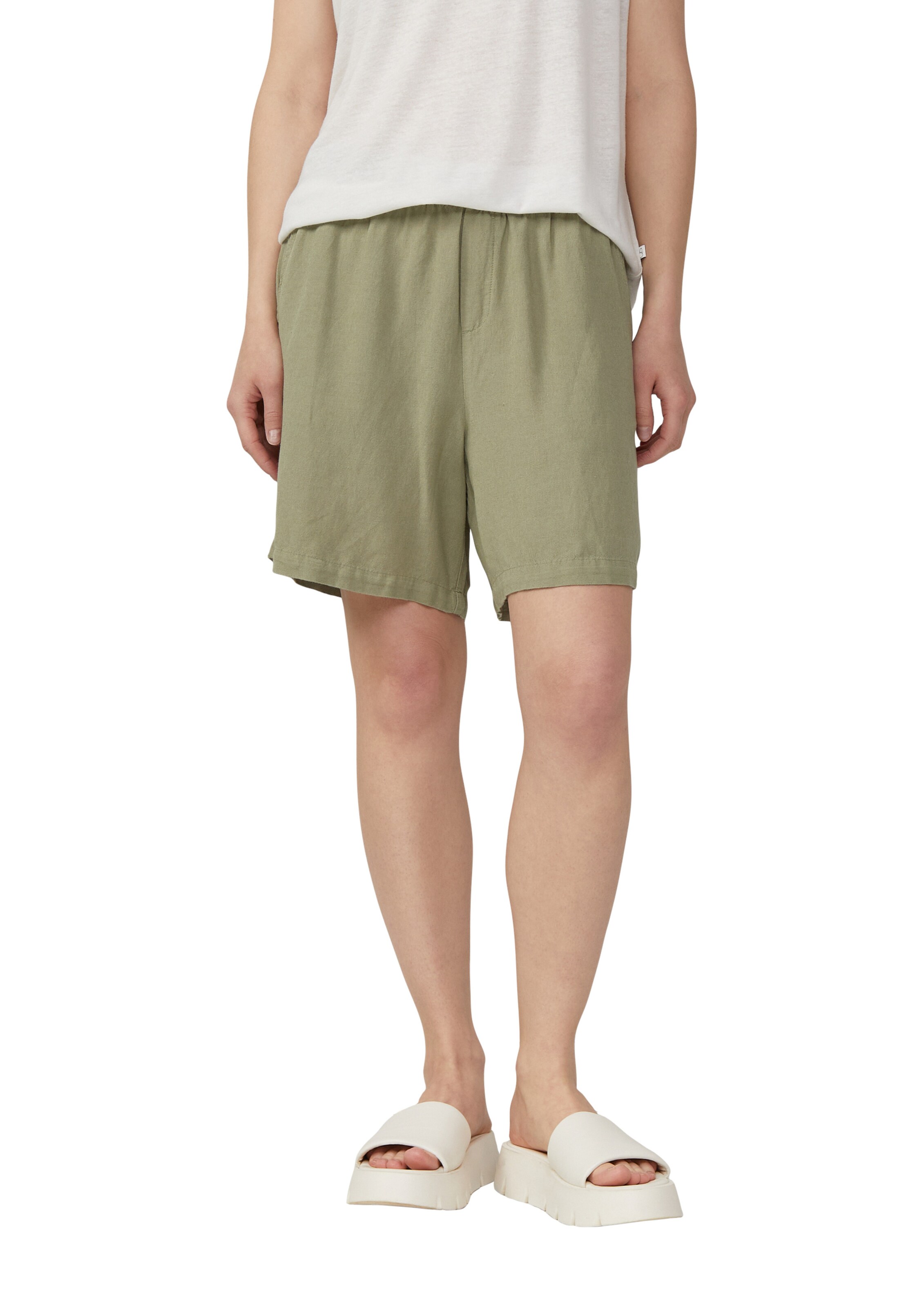 QS Loose fit Pants in Green