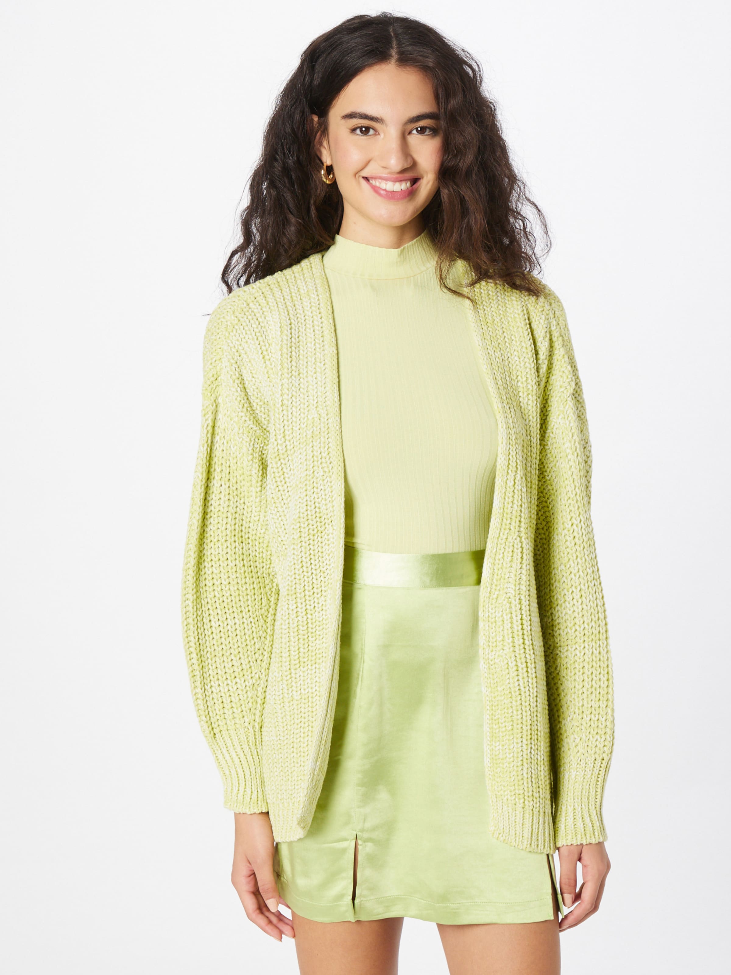 Dorothy Perkins Knit Cardigan in Light Green ABOUT YOU