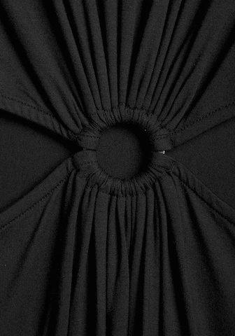 LASCANA - Vestido de verano en negro