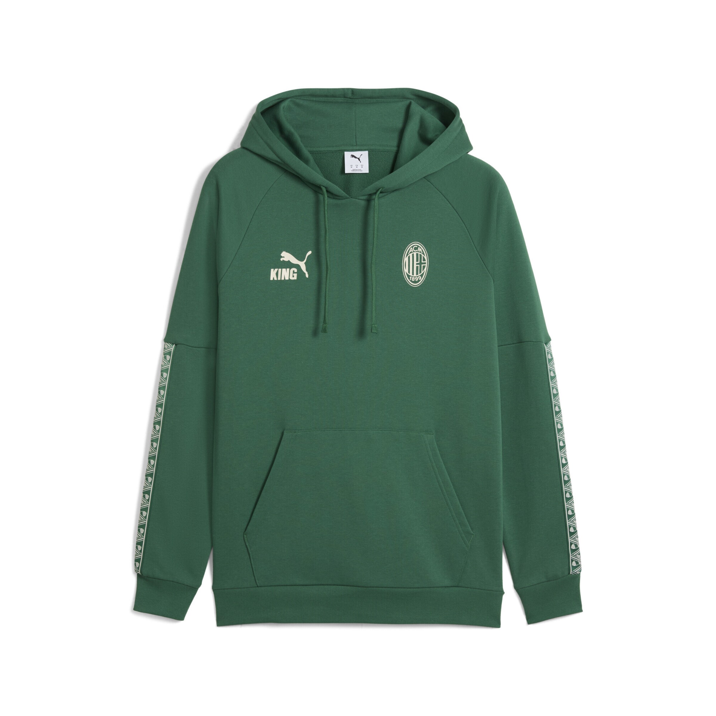 PUMA Sportsweatshirt 'AC Mailand King' in Groen: voorkant