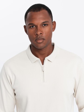 Ombre Shirt 'OM-POLS-0130' in Beige
