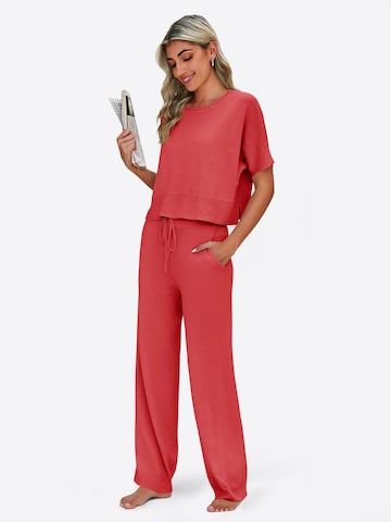 Imily Bela - Traje para estar en casa en rojo