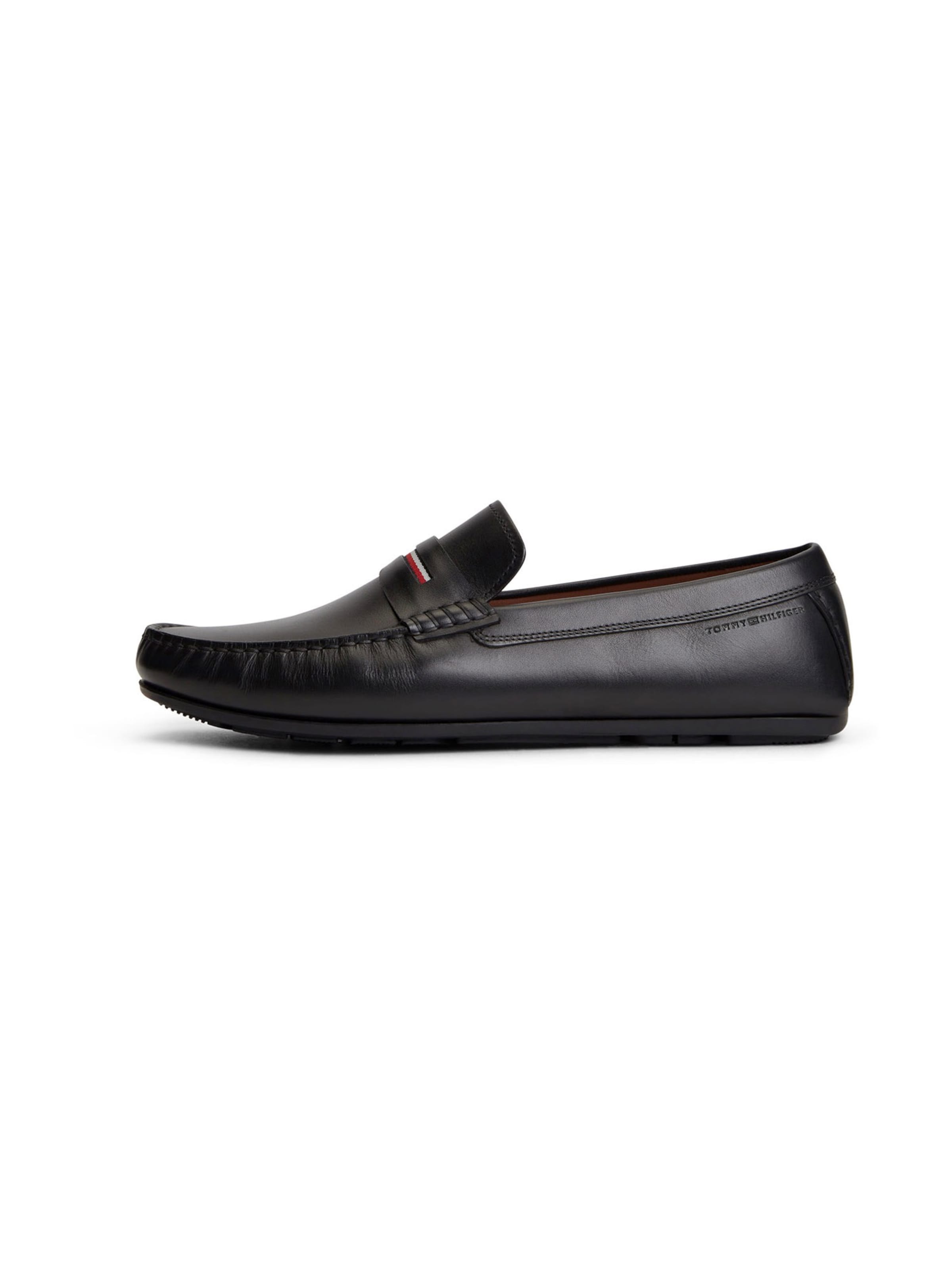 TOMMY HILFIGER Мокасины в Черный: спереди