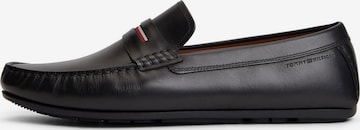 TOMMY HILFIGER Мокасины в Черный: спереди