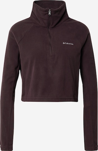COLUMBIA Sportsweatshirt 'Glacial™' i brun: forside