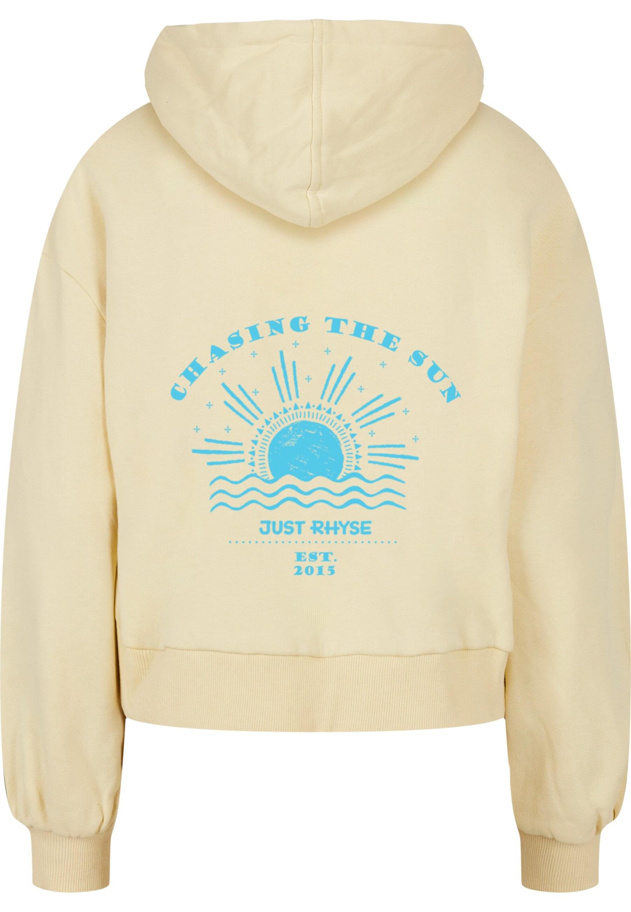 Just Rhyse Sweatshirt 'Chasing The Sun' in Geel