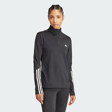 ADIDAS PERFORMANCE Functioneel shirt 'Hyperglam' in Zwart: voorkant