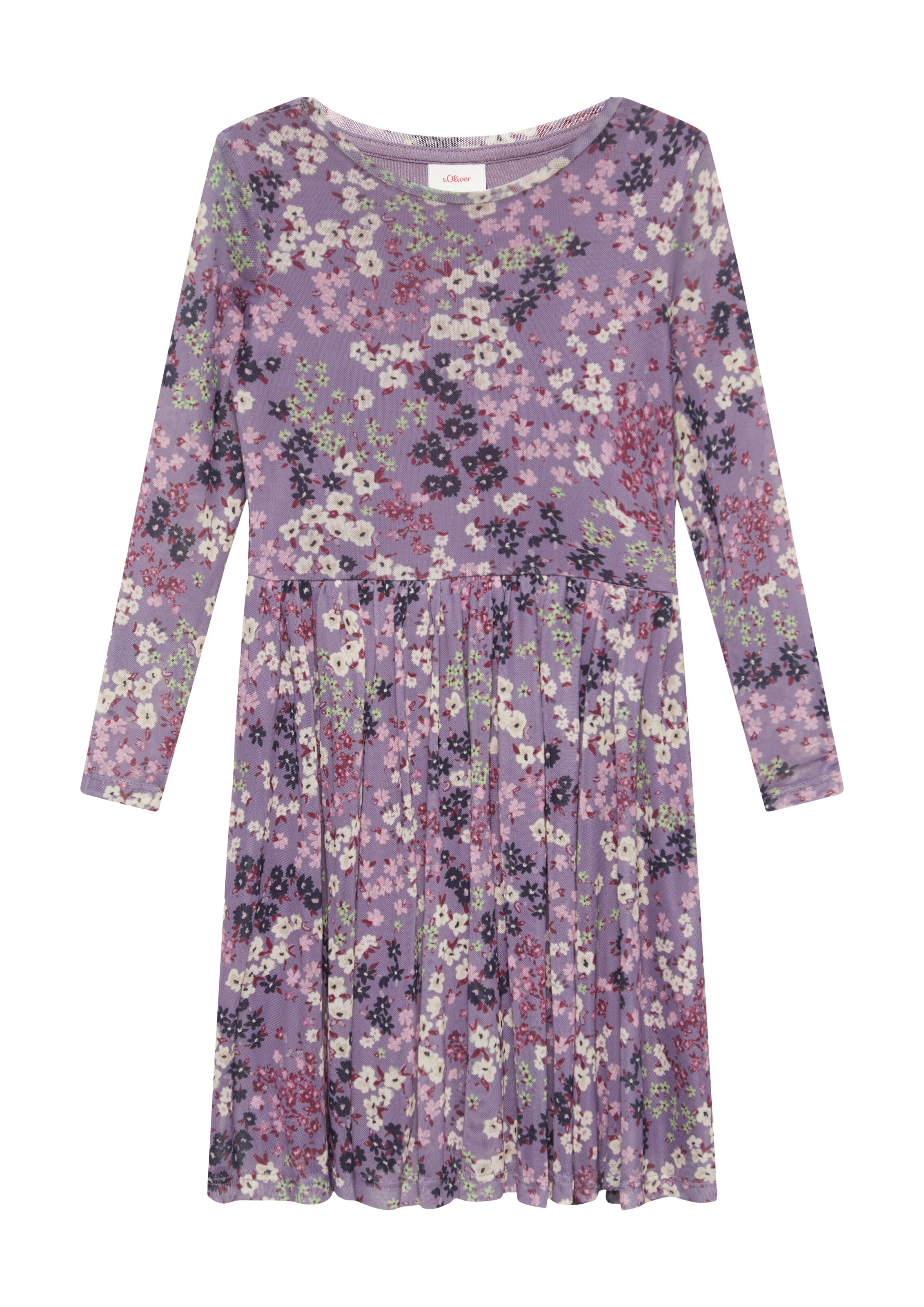 s.Oliver Jurk in Lila: voorkant