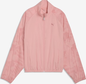 PUMA Trainingsjacke 'League' in Pink: Vorderseite