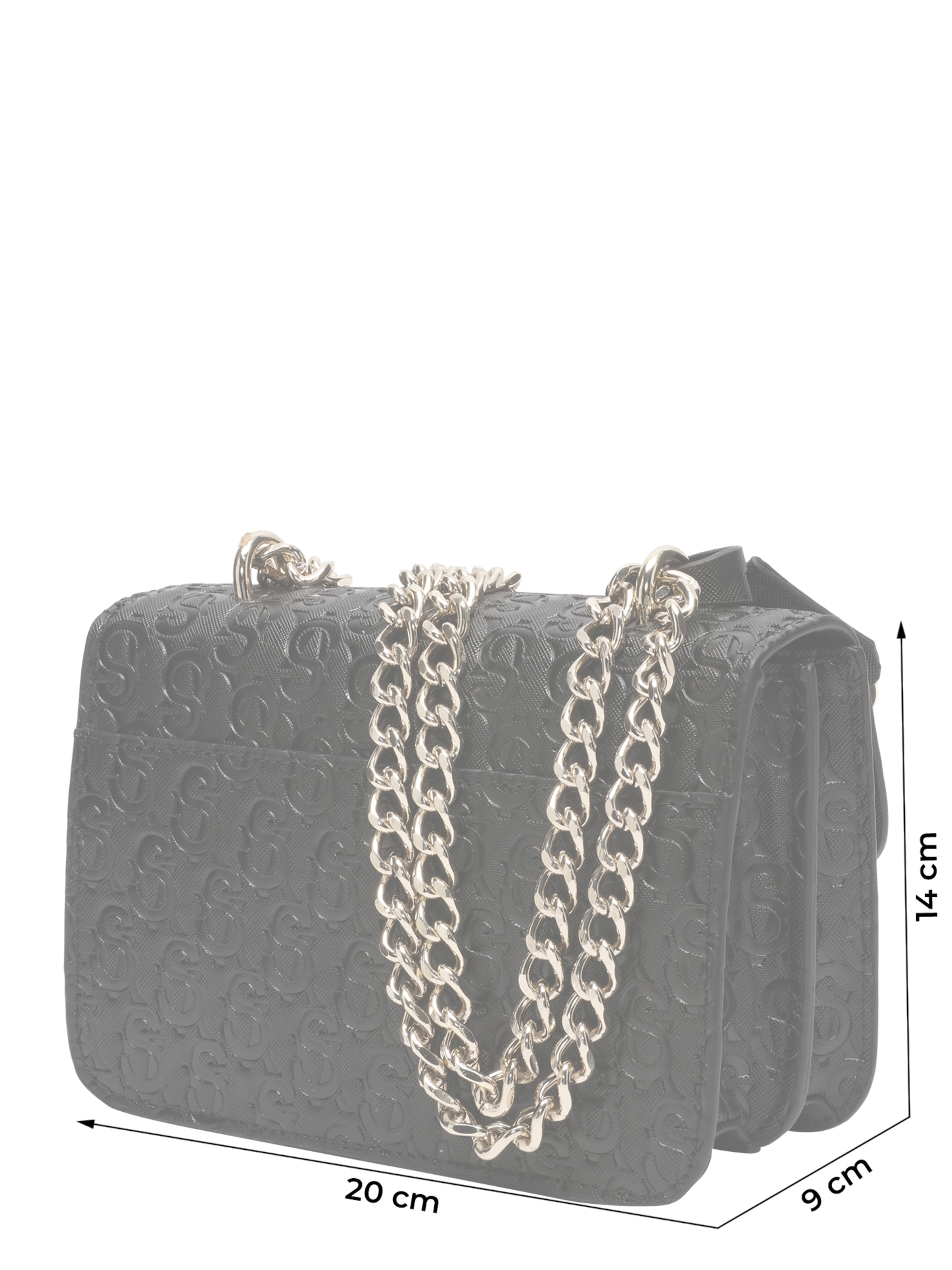 STEVE MADDEN Taška cez rameno 'Bcoal-E' - Čierna